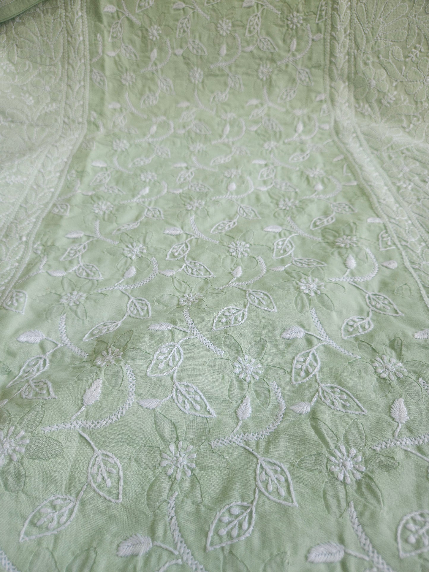 Cotton Voil Daraz Chikankari Kurti