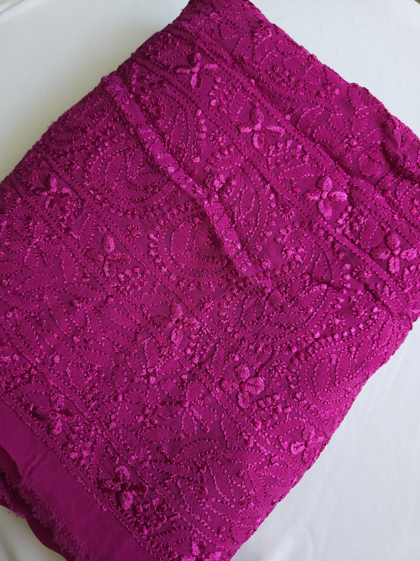 Viscose Georgette 2-Piece Suit (PSC038)