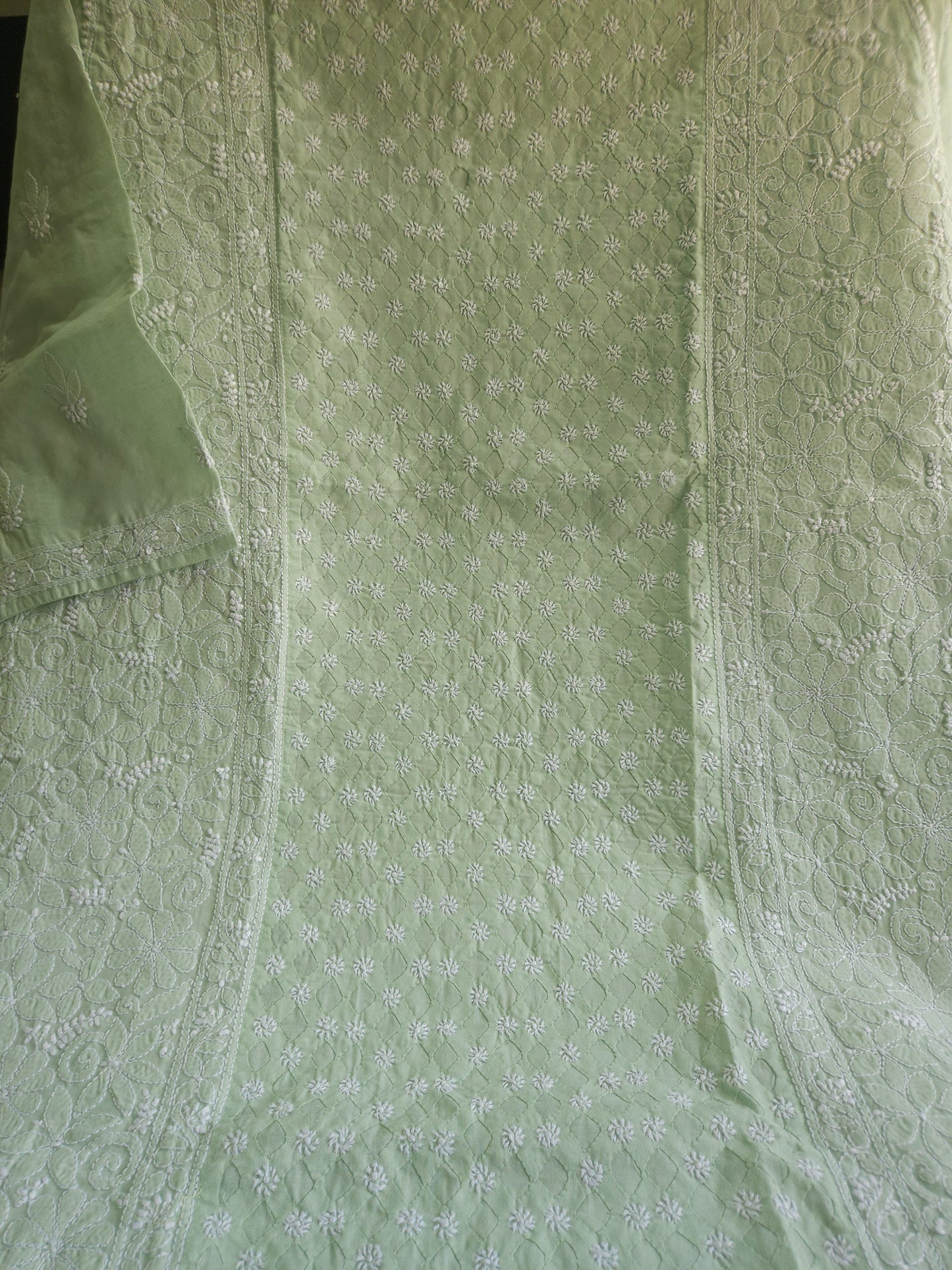 Cotton Voil Daraz Chikankari Kurti