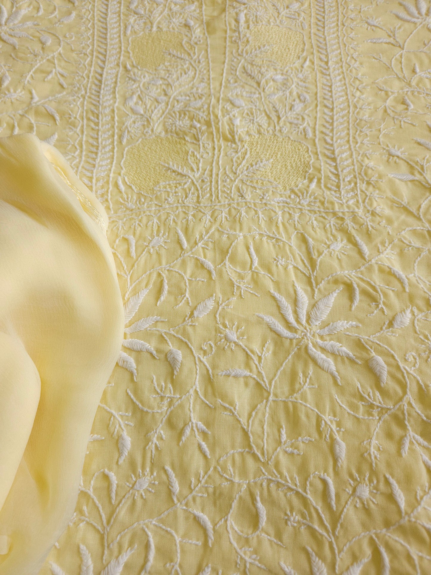 Soft Cotton Chikankari 3Piece Suit