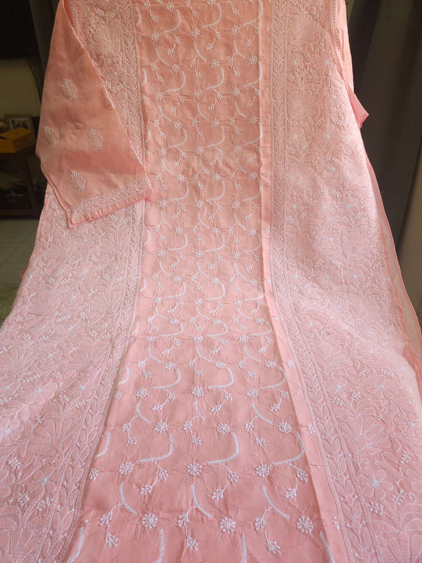 Cotton Voil Daraz Chikankari Kurti
