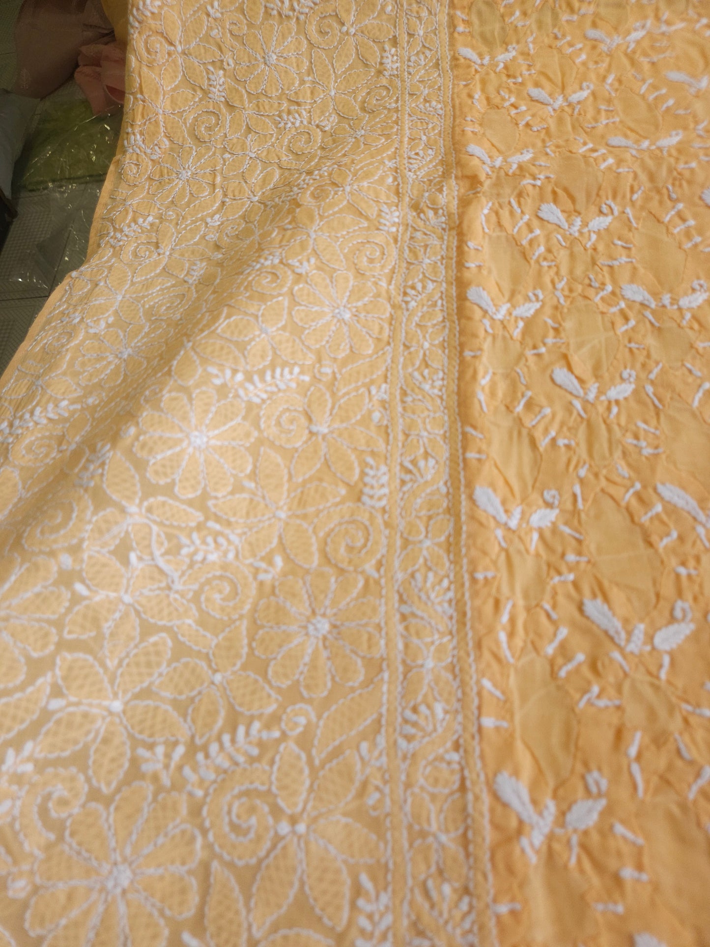 Cotton Voil Daraz Chikankari Kurti