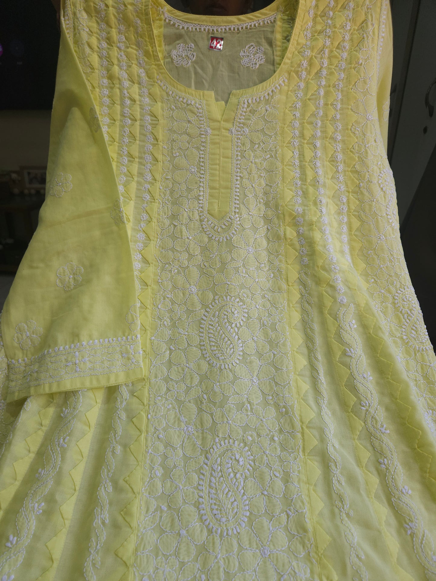 Cotton Voil Daraz Anarkali Size 42 and 46 (PSC160)