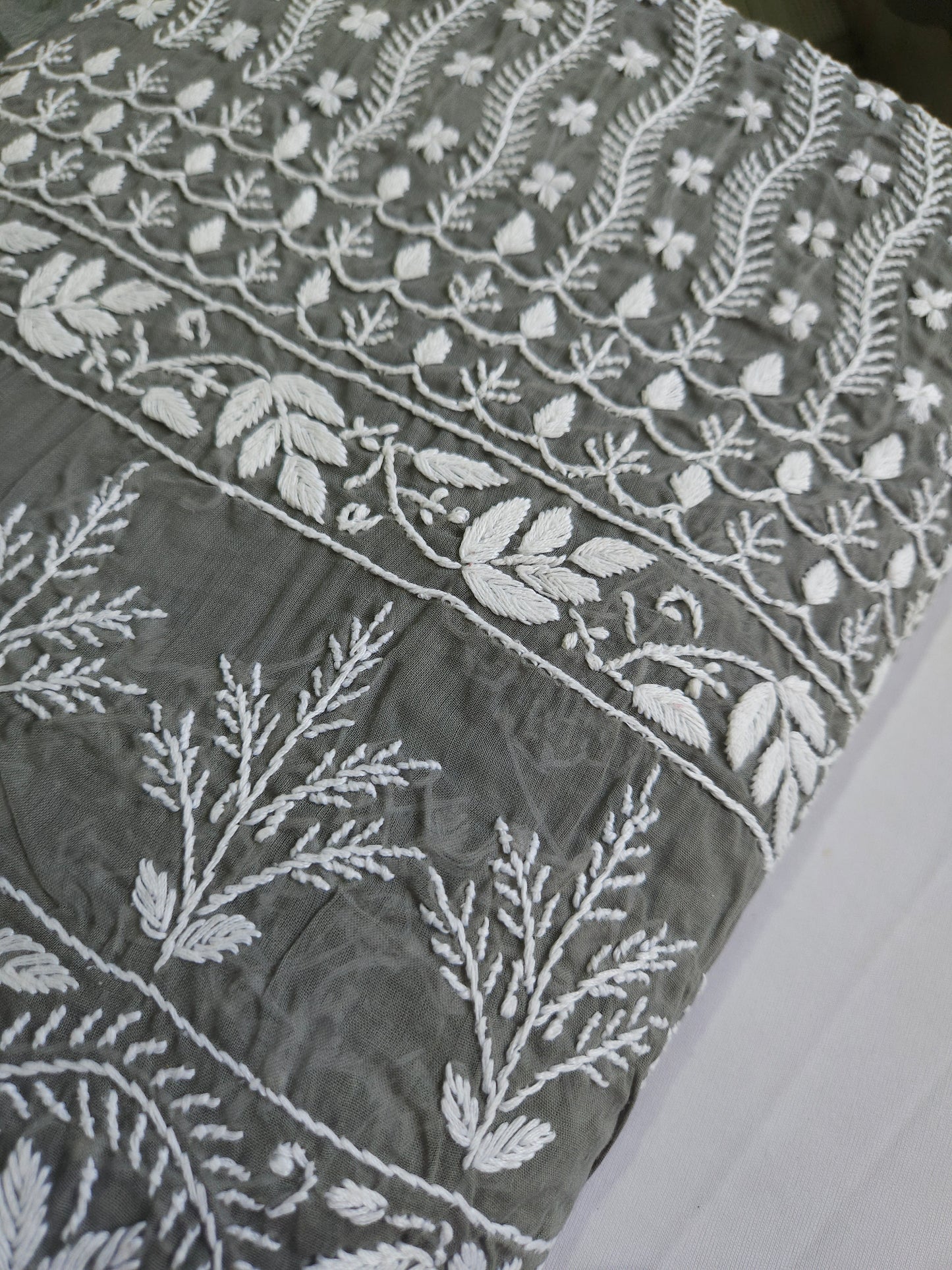 Cotton Voil 3Piece Chikankari Suit CSS005