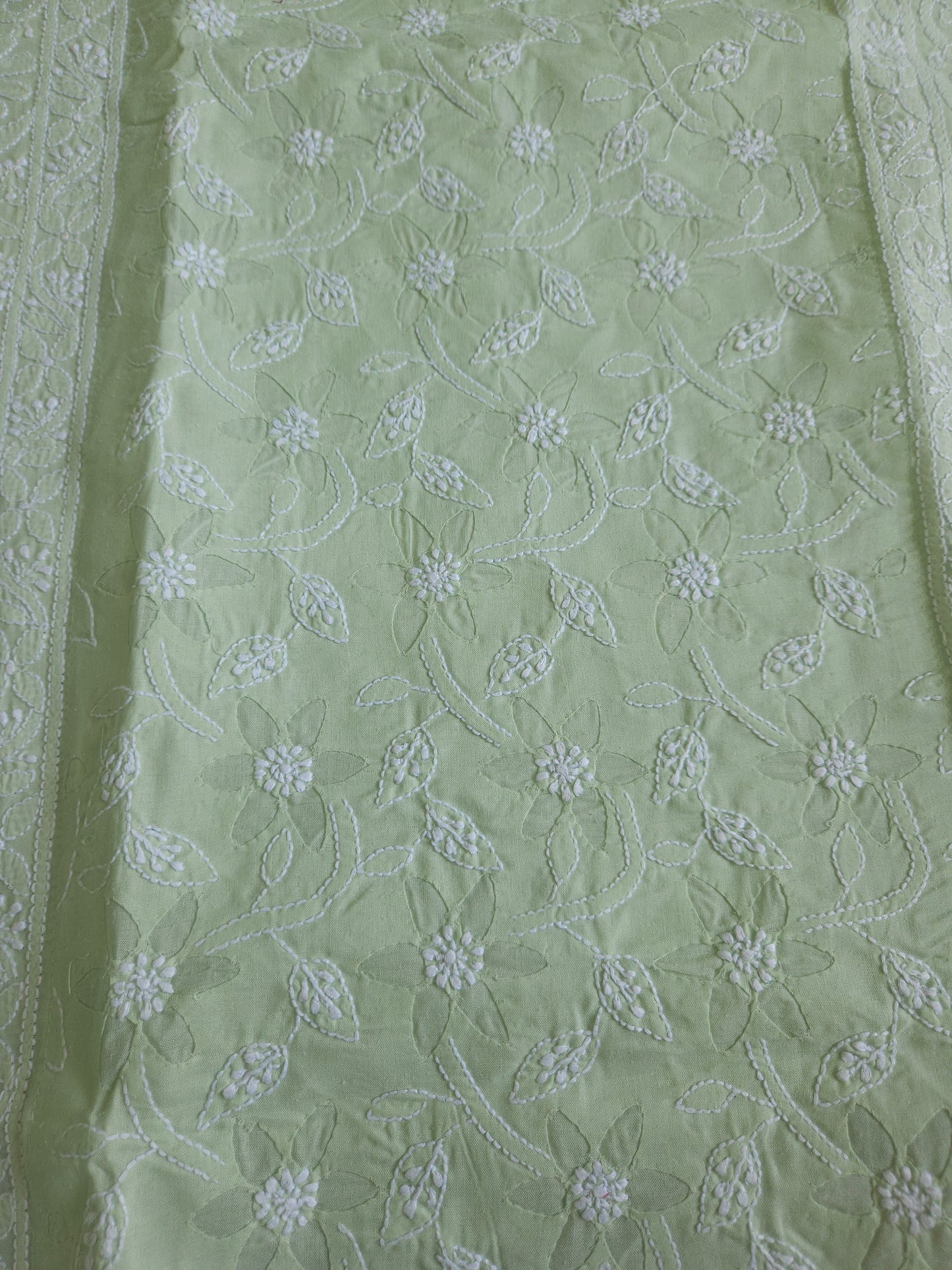 Cotton Voil Daraz Chikankari Kurti