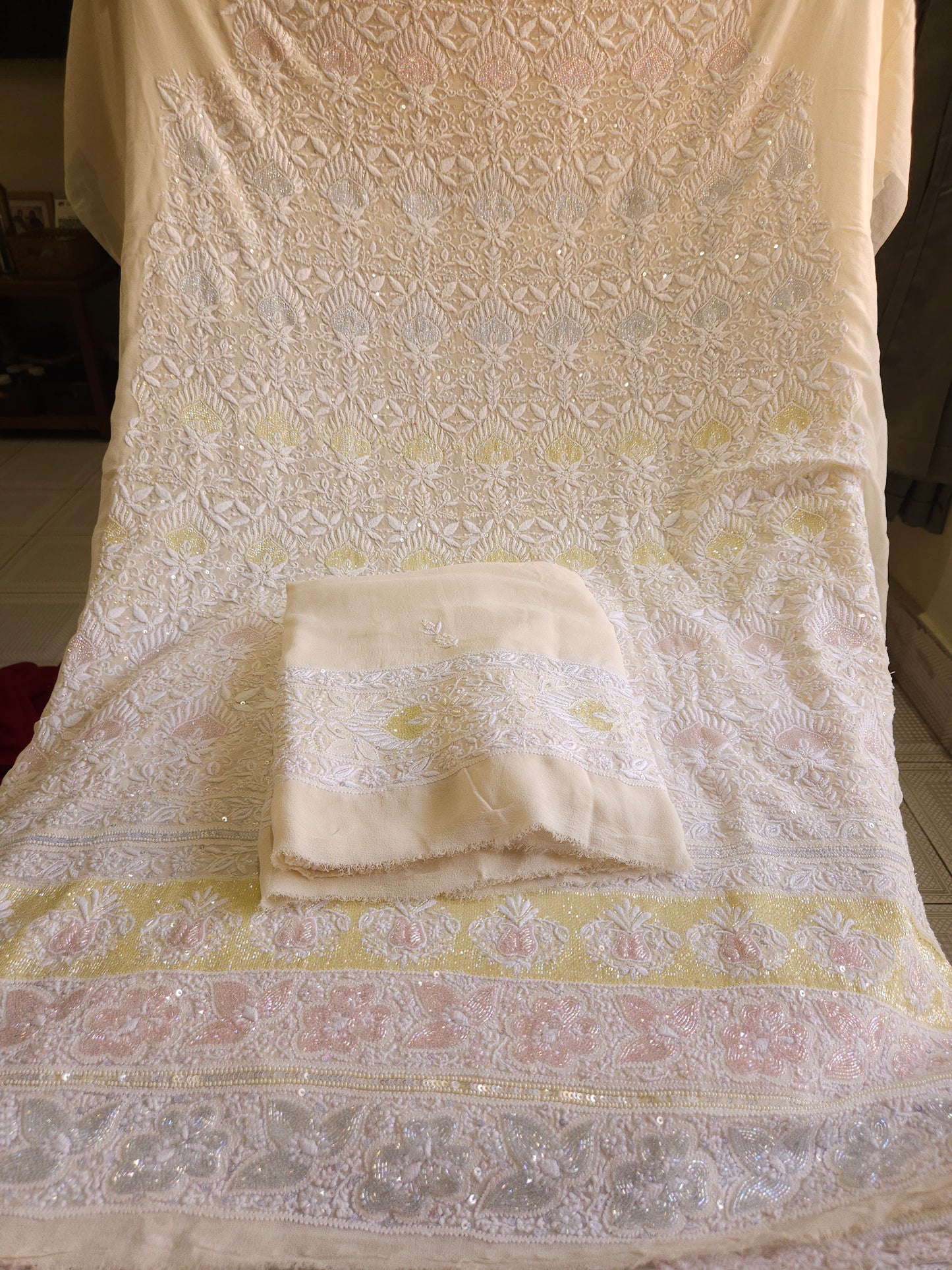 Pure Georgette 2Piece Unstiched Suit
