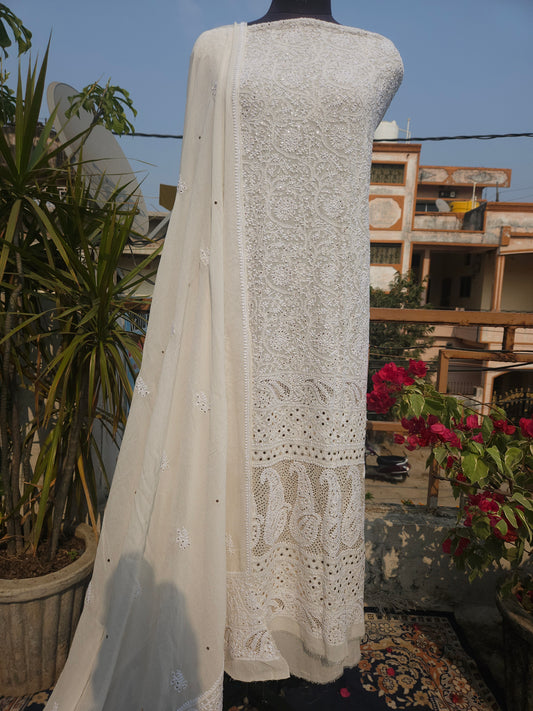 Pure Georgette 2-Piece Suit (PSC023)