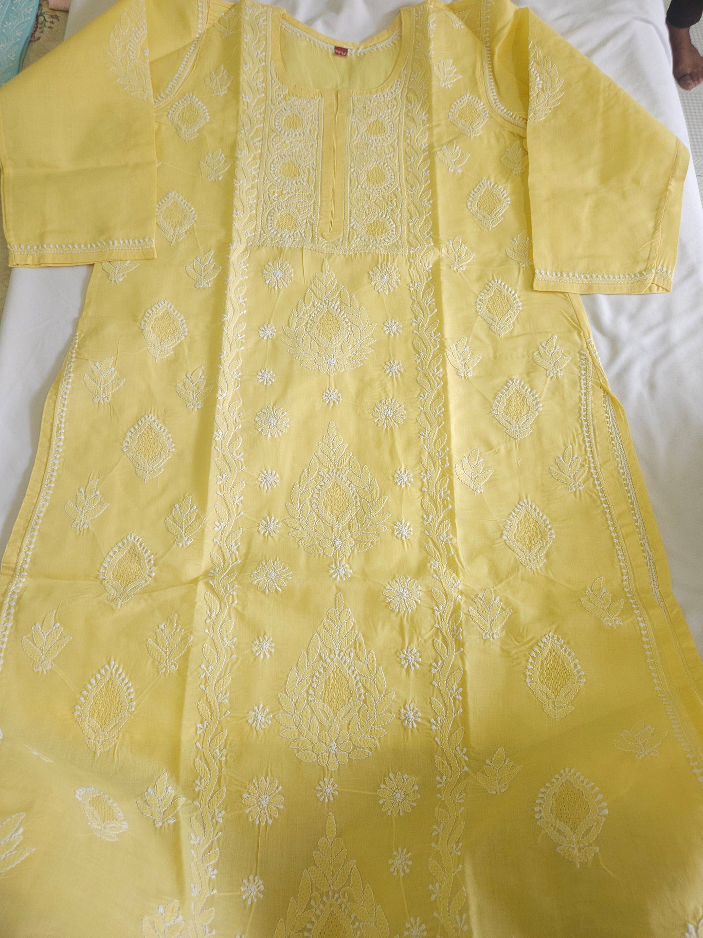 Cotton Voil Stitched Kurtas Design001 (12 Colours Avlb )