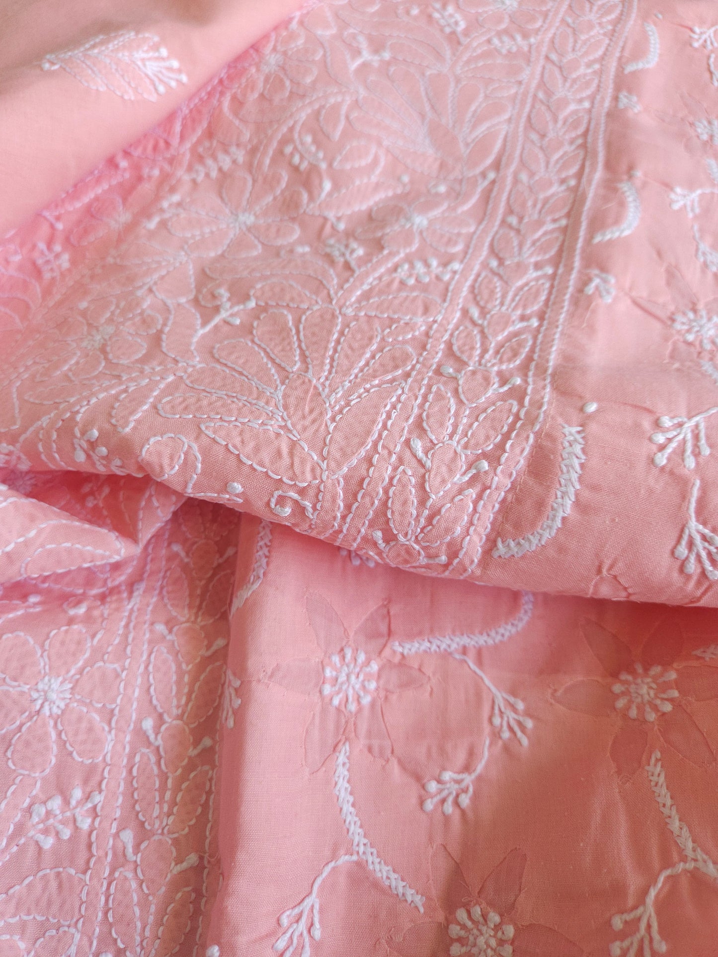 Cotton Voil Daraz Chikankari Kurti