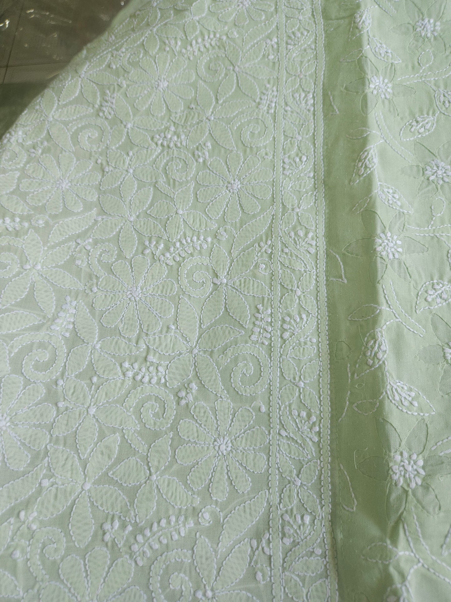 Cotton Voil Daraz Chikankari Kurti